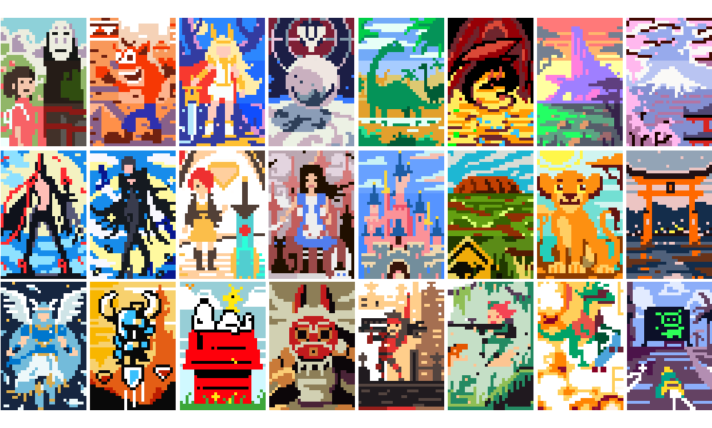 Sev_4 Picross levels